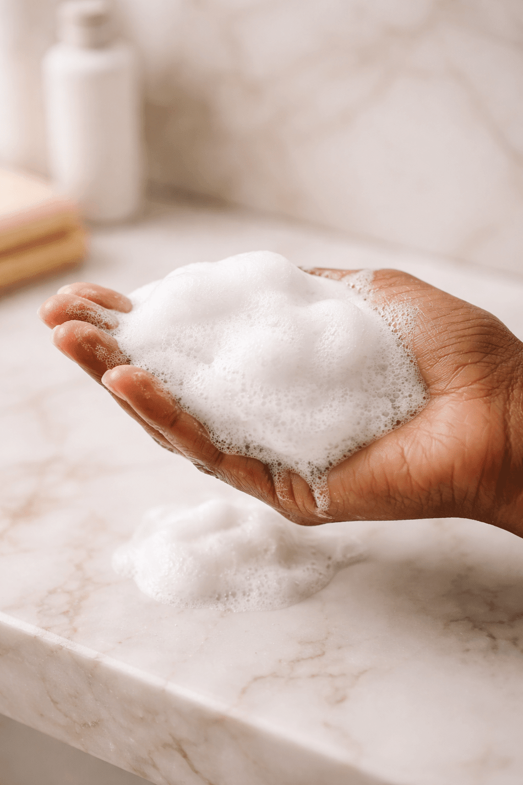 Pourquoi ton premier shampoing ne mousse pas (et ce que ça révèle vraiment) - Les soins Bellafro