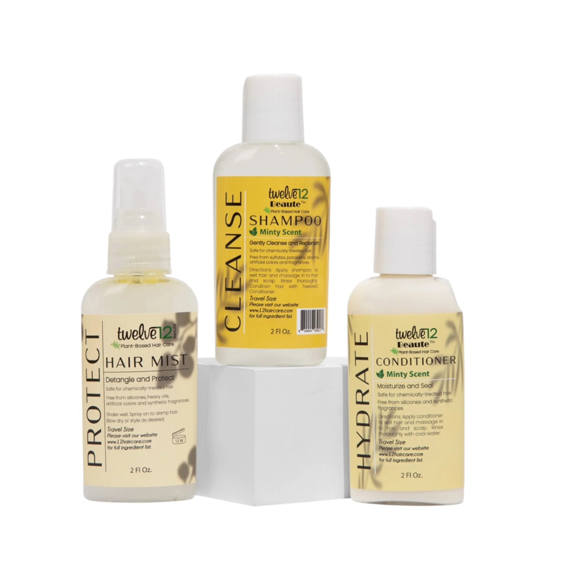 Twelve12 Pack Découverte menthe - Les soins Bellafro