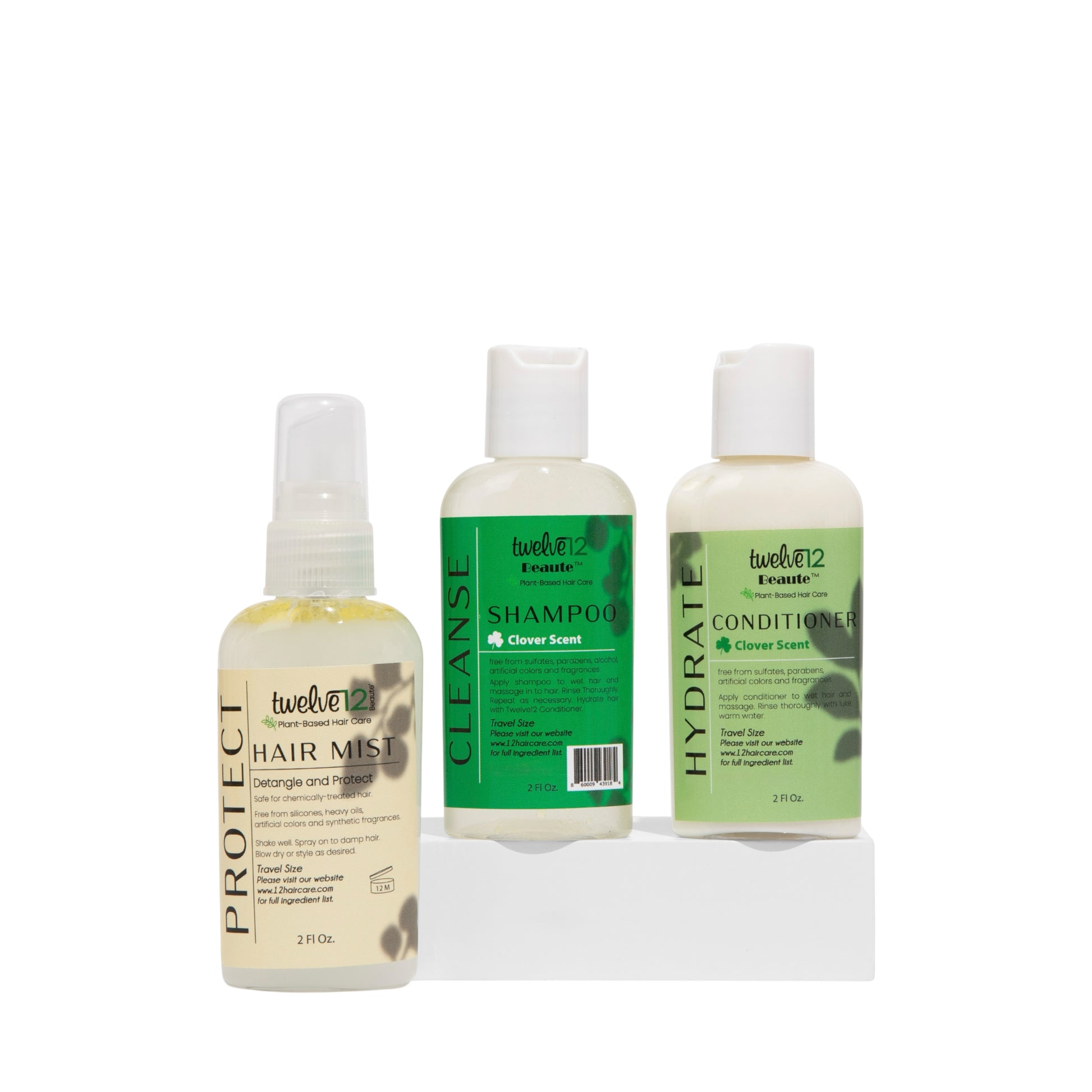 Twelve12 Pack Découverte trèfle - Les soins Bellafro