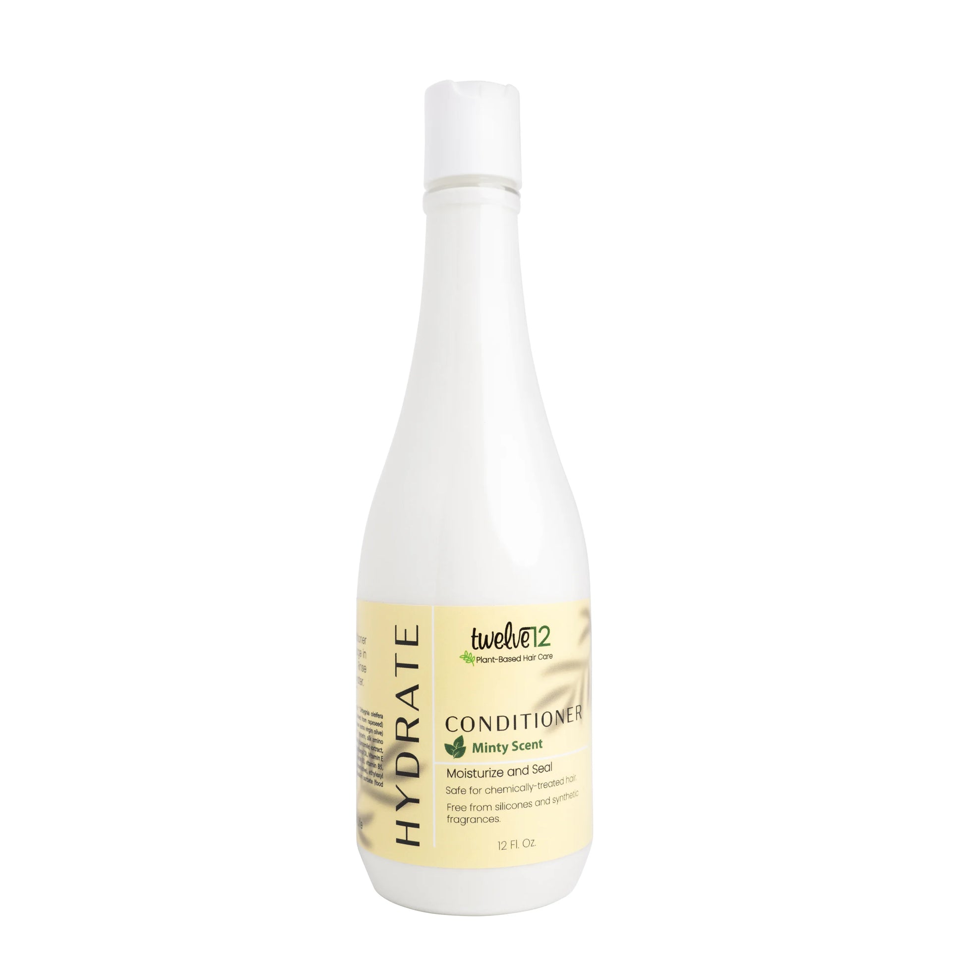 Bouteille de Twelve12 Après-shampoing Menthe pour hydratation et soin des cheveux