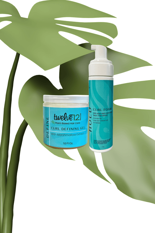 Kit coiffure professionnels Les soins Bellafro gel définisseur et mousse pour boucles
