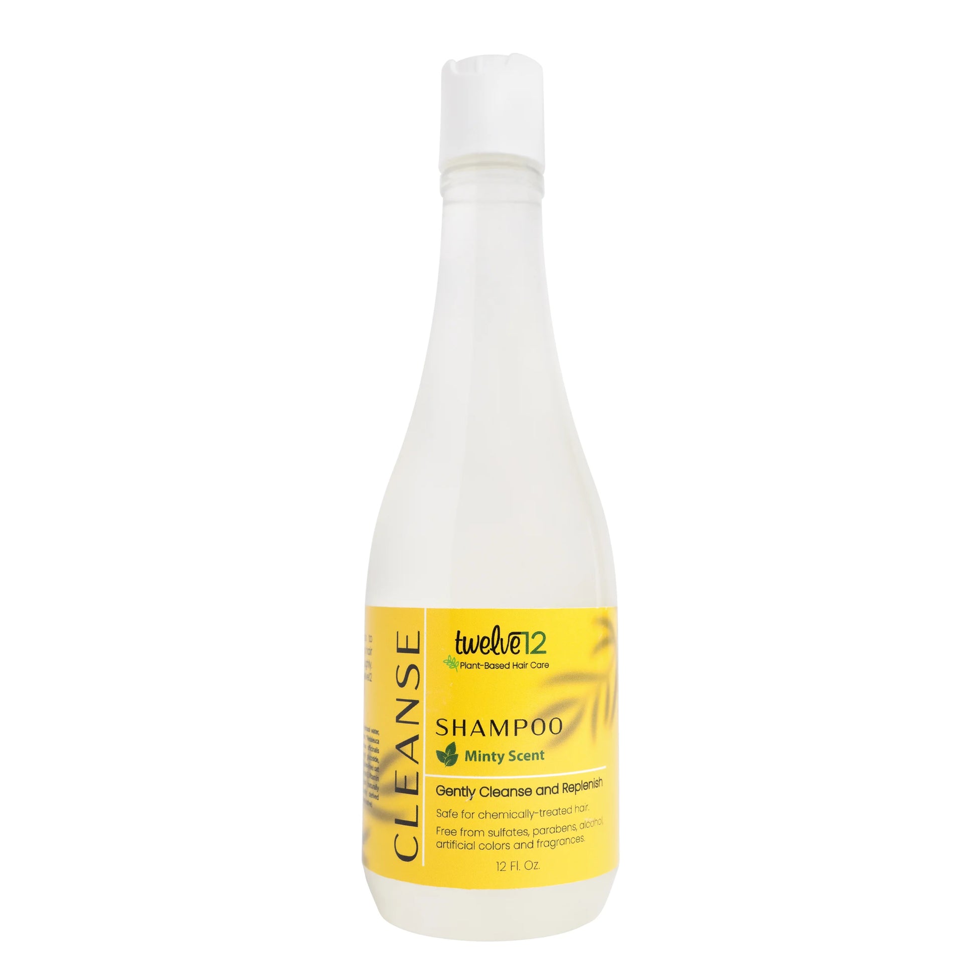 Shampooing doux menthe naturel produit par Les soins Bellafro pour kit hydratation menthe