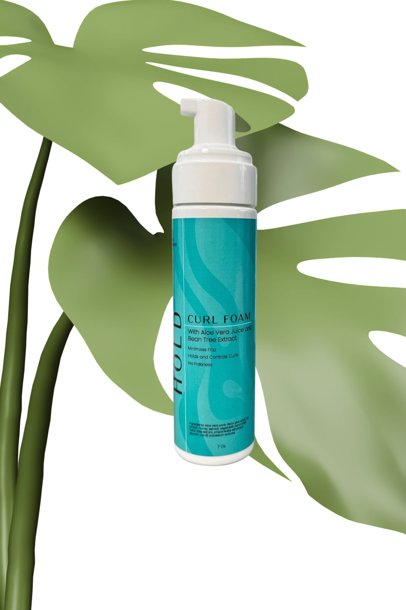 Mousse coiffante Twelve12 Les soins Bellafro en flacon pompe bleu pour cheveux bouclés